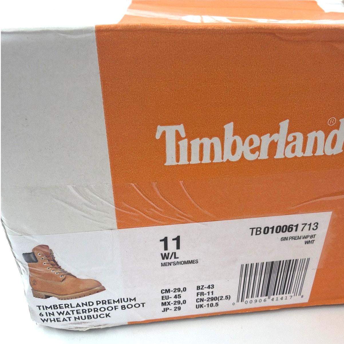 Timberland Premium 6-Inch Waterproof Boots Wheat Size 11 — image 3 of 8